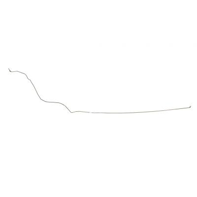 Intermediate Brake Line For 64-66 Ford Mustang Drum Brakes Factory Single Exhaust Stainless Fine Lines