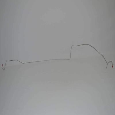 Intermediate Brake Line For 64-66 Ford Mustang Drum Brakes Factory Dual Exhaust Stainless Fine Lines
