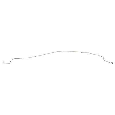 Intermediate Brake Line For 67 Ford Mustang Front Drum Brakes Built Before 2/1/67 Routes Over Column 1 Piece Stainless Fine Lines
