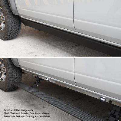 RealTruck VoltStep Electric Running Board Kit Protective Bedliner Coating 2022-2026 Toyota Tundra Crewmax Go Rhino
