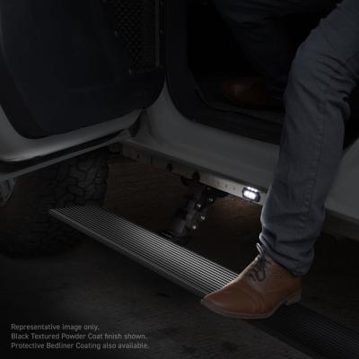 RealTruck VoltStep Electric Running Board Kit Protective Bedliner Coating 2022-2026 Toyota Tundra Crewmax Go Rhino