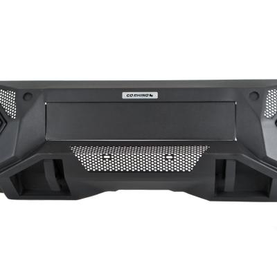 Element Front Bumper W/Power Actuated LightBar Mount Texured Black 2019-2022 Silverado/Sierra 1500 Go Rhino