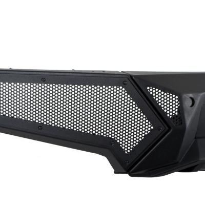 Element Front Bumper W/Power Actuated LightBar Mount Texured Black 2019-2022 Silverado/Sierra 1500 Go Rhino