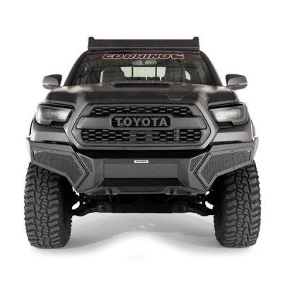 Element Front Bumper with Power Actuated Hide Away Light Bar Mount Textured Black 2016-2023 Toyota Tacoma Go Rhino
