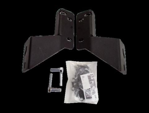RC4LR &amp; RC3 LR Mounting Brackets Only Textured Black 2015-2025 Ford F-150 Go Rhino