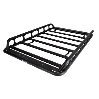 SRM500 75 Inch Flat Platfrom Rack With Side Rail Kit Textured Black Go Rhino