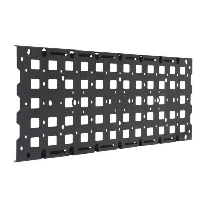 XRS/SRM Accessory Gear Plate Kit Textured Black Go Rhino