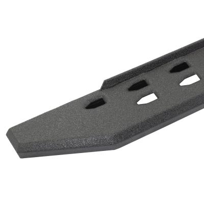RB10 Slim Line Running Boards With Mounting Brackets Angled Protective Bedliner Coating 2015-2026 Ford F-150/ F-250/F-350 Extended Cab Go Rhino
