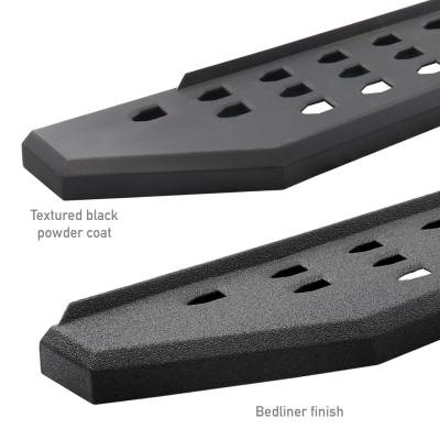 RB20 Running Boards With Mounting Brackets &amp; 2 Pairs of Drop Steps Kit Textured Black 2015-2026 Colorado/Canyon Go Rhino
