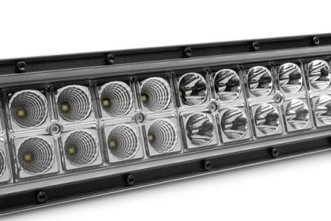 Go Rhino Bright Series Lights 50 Inch Double Row LED Light Bar Black Go Rhino