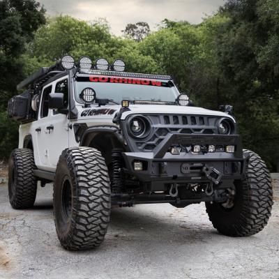 Go Rhino Blackout Combo Series Lights 42 Inch Double Row LED Light Bar With Amber Lighting Black Go Rhino