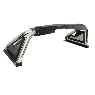 Sport Bar 2.0 for Full Sized Trucks Polished Stainless Steel For 2019-2026 Silverado/Sierra 1500 Go Rhino