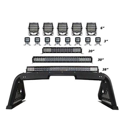 Sport Bar 2.0 with Power Actuated Retractable Light Mount Textured Black 2015-2026 Colorado/Canyon 2016-2026 Toyota Tacoma Go Rhino