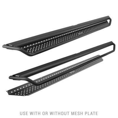 Dominator Xtreme D1 Steps W/Rocker Panel Bracket Kit Text.Black 2024-2026 Toyota Tacoma Go Rhino