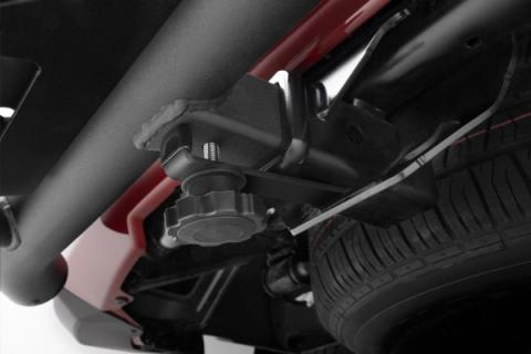 Dominator Hitch Step Textured Black Go Rhino