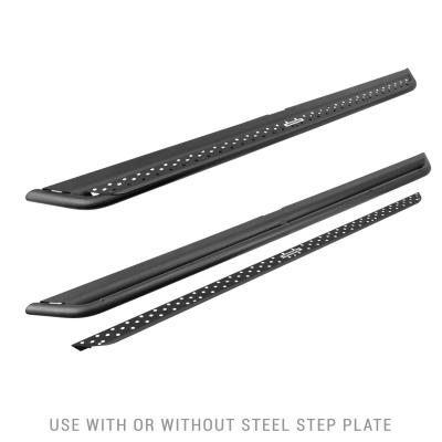 Dominator Xtreme DSS SideSteps With Mounting Bracket Kit Textured Black 2019-2026 Ram 1500 Extended Cab Go Rhino