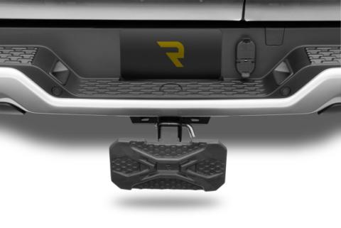 HS 20 Hitch Step Textured Black Go Rhino
