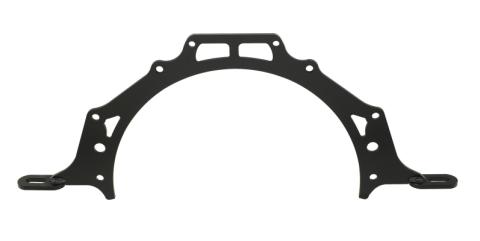 Steel Midplate with Mounting Ears Small Block Chevy This midplate fits between the engine and transmission for universal midmounting Quick Time