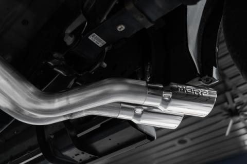 3 Inch Cat Back Exhaust System For 15-20 Ford F-150 Pre Axle Dual Outlet Aluminized Steel Street Version MBRP