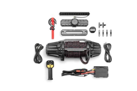 RealTruck Traction Recovery 13K Winch Black Go Rhino