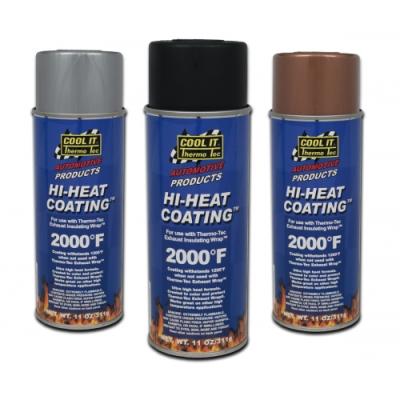 Hi Heat Wrap Spray Coating 11oz Copper Thermo Tec