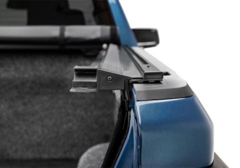 Pro X15 TS Tonneau Cover Black 2022-2026 Toyota Tundra 5 Foot 7 Inch Bed with Deck Rail System Truxedo