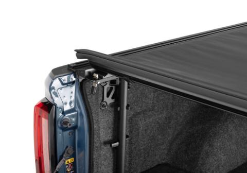 Pro X15 TS Tonneau Cover Black 2007-2013 Silverado/Sierra 1500/2007-2014 2500 HD/3500 HD 8 Foot Bed with Single Rear Wheels Truxedo