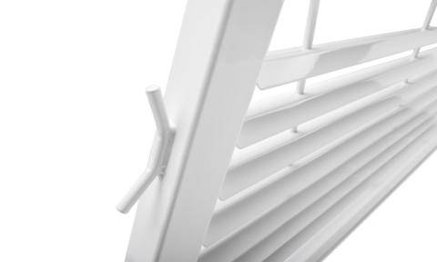 Louvered White Silverado/Sierra/F150/Titan/Tundra/D/W Series/Ram w/o Rambox Backrack