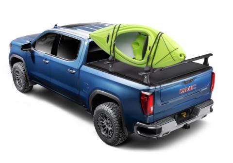 Pro X15 TS Tonneau Cover Black 2016-2024 Nissan Titan 5 Foot 7 Inch Bed Truxedo