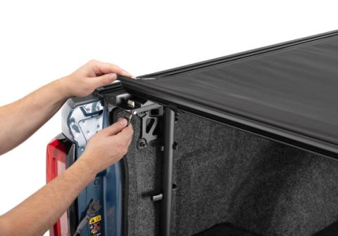 Pro X15 TS Tonneau Cover Black 2009-2014 Ford F-150 8 Foot Bed Truxedo