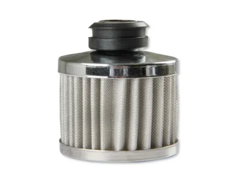 Chrome Valve Cover Breather Push On Style Fits Valve Covers with a 1.22 Inch O.D. Hole Mr Gasket