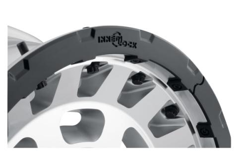 Hammer Pro 17 X 8.5 / 6 X 5.5 0MM Offset 4.75 Inch Back Space Silver Machined W/ Black Ring, ICON Alloys