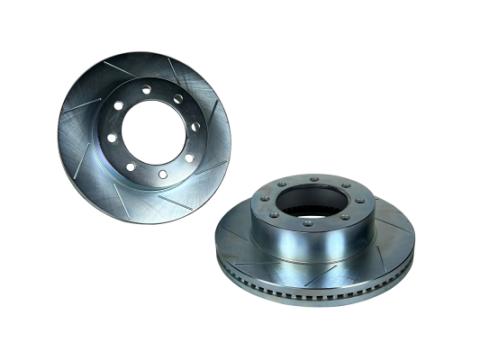 Big Claw Hd Disc Brake Rotors Front 19-25 Ram 2500/3500 Trucks, 2/4WD W/Single Rear Wheel (SRW) Baer Brakes