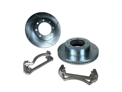Big Claw Hd Disc Brake Rotors Front 19-25 Ram 2500/3500 Trucks, 2/4WD W/Single Rear Wheel (SRW) Baer Brakes