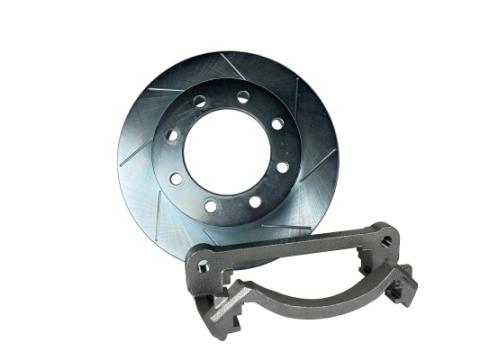 Big Claw Hd Disc Brake Rotors Front 19-25 Ram 2500/3500 Trucks, 2/4WD W/Single Rear Wheel (SRW) Baer Brakes