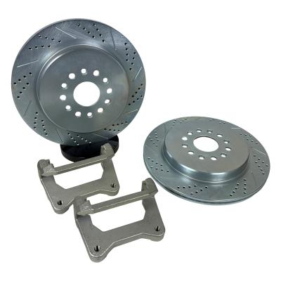 Big Claw Disc Brake Rotors Rear 19-25 Ram 1500 2/4WD New Body Baer Brakes