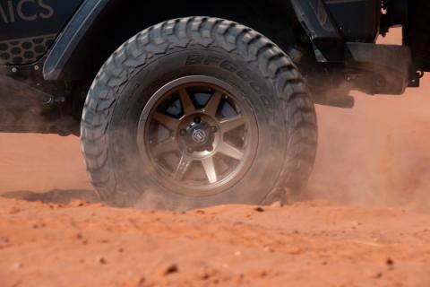 Rebound Pro 17 X 8.5 / 5 X 5.5 0MM Offset 4.75 Inch Back Space 108MM Hub Bore Bronze, ICON Alloys
