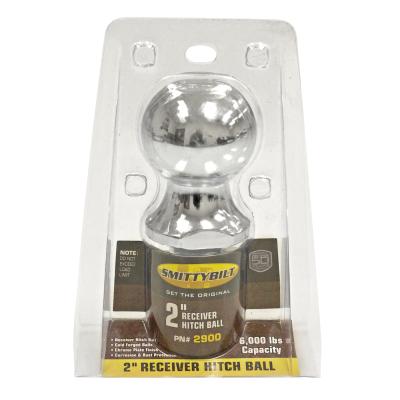2 Inch Receiver Ball 2 1/8 inch Shank Smittybilt