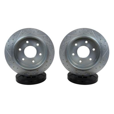 Claw Performance Rotors Rear 04-10 Infiniti Qx56 And 04-15 Nissan Armada/Titan Baer Brakes