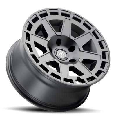 Compass 17 X 8.5 / 6X5.5 / 0MM / 4.75 Inch Back Space Satin Black, ICON Alloys