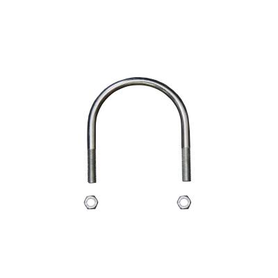 U-Bolt Round 0.375 Inch Diameter 3.75 Inch ID Width 4.5 Inch ID Length Incl. Nuts Skyjacker