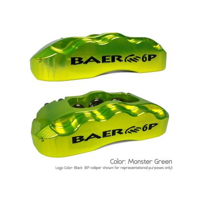 Extreme Plus Brake System Front 97-03 Ford F150 2WD Trucks 97-02 Ford Expedition 2WD And 98-02 Lincoln Navigator 2WD Monster Green Baer Brakes