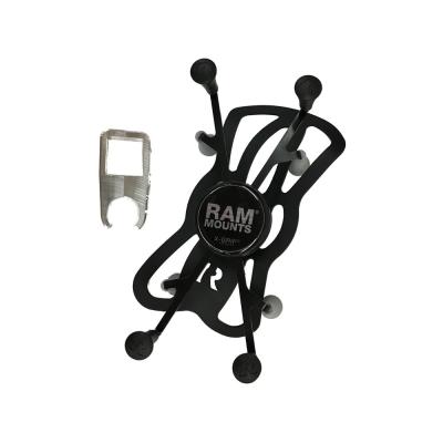 Offroad Rugged X-Grip Phone / Tablet Mount For Roll Cage 1.00 Inch Square Clamp Mount AJK Offroad
