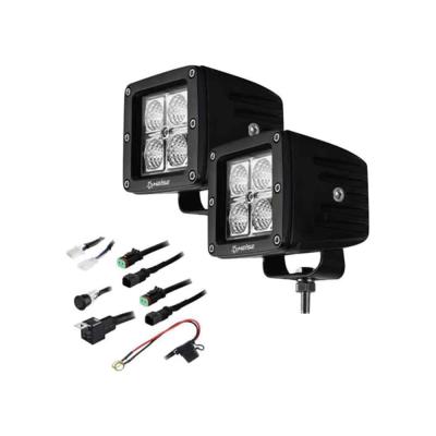 Cube Flood Light 90-degree Flood Light Pattern AJK Offroad
