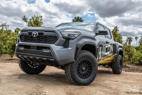 2022-2025 Toyota Tundra/2023-2025 Toyota Sequoia/2024-2025 Toyota Tacoma Rear Billet Lower Link Kit Gold Anodizing Icon Vehicle Dynamics