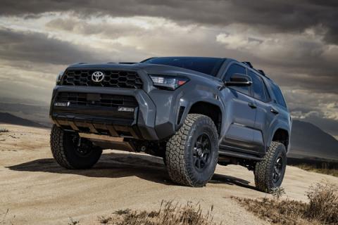 2022-2025 Toyota Tundra/2023-2025 Toyota Sequoia/2024-2025 Toyota Tacoma/Toyota Land Cruiser 250 Series/Lexus GX550/2025 Toyota 4Runner Rear Tubular Upper Link Kit Icon Vehicle Dynamics