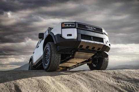 24-26 Land Cruiser 250 Series / 25-26 4Runner Hybrid Trans Skid Plate ICON Impact Series Offroad Armor