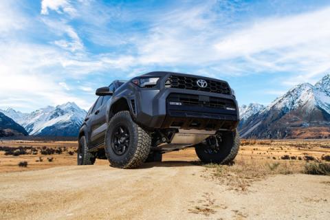 2025 Toyota 4Runner 0-3 Inch Lift Driver Rear V.S. 2.0 Aluminum Series Shock Absorber Remote Reservoir Icon Vehicle Dynamics