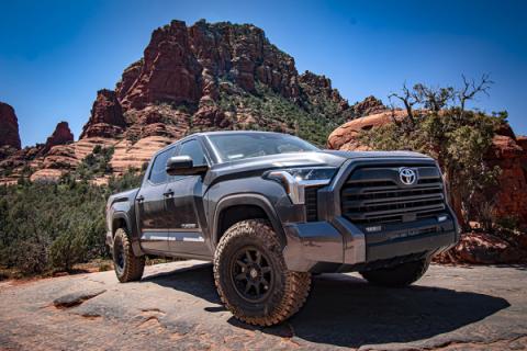 2022-2025 Toyota Tundra/2023-2025 Toyota Sequoia Front 2.5 Exp Series Coilover Icon Vehicle Dynamics