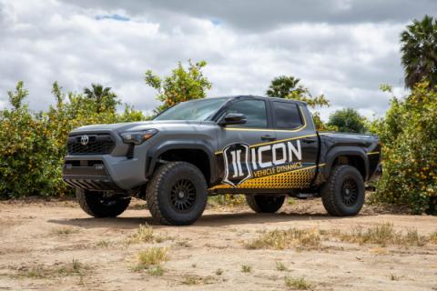 2024-2025 Toyota Tacoma V.S. 2.5 Series Coilover Kit Internal Reservoir Pair Icon Vehicle Dynamics